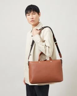 City Briefcase Chestnut -Fashion Bag Store G HB5118 736G653 7