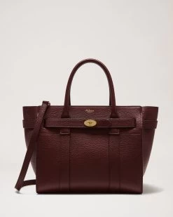 Small Zipped Bayswater Oxblood