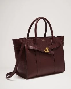 Small Zipped Bayswater Oxblood -Fashion Bag Store G HH4406 205K195 3