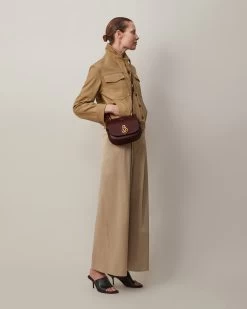 Small Amberley Satchel Oxblood -Fashion Bag Store G HH4966 205K195 6