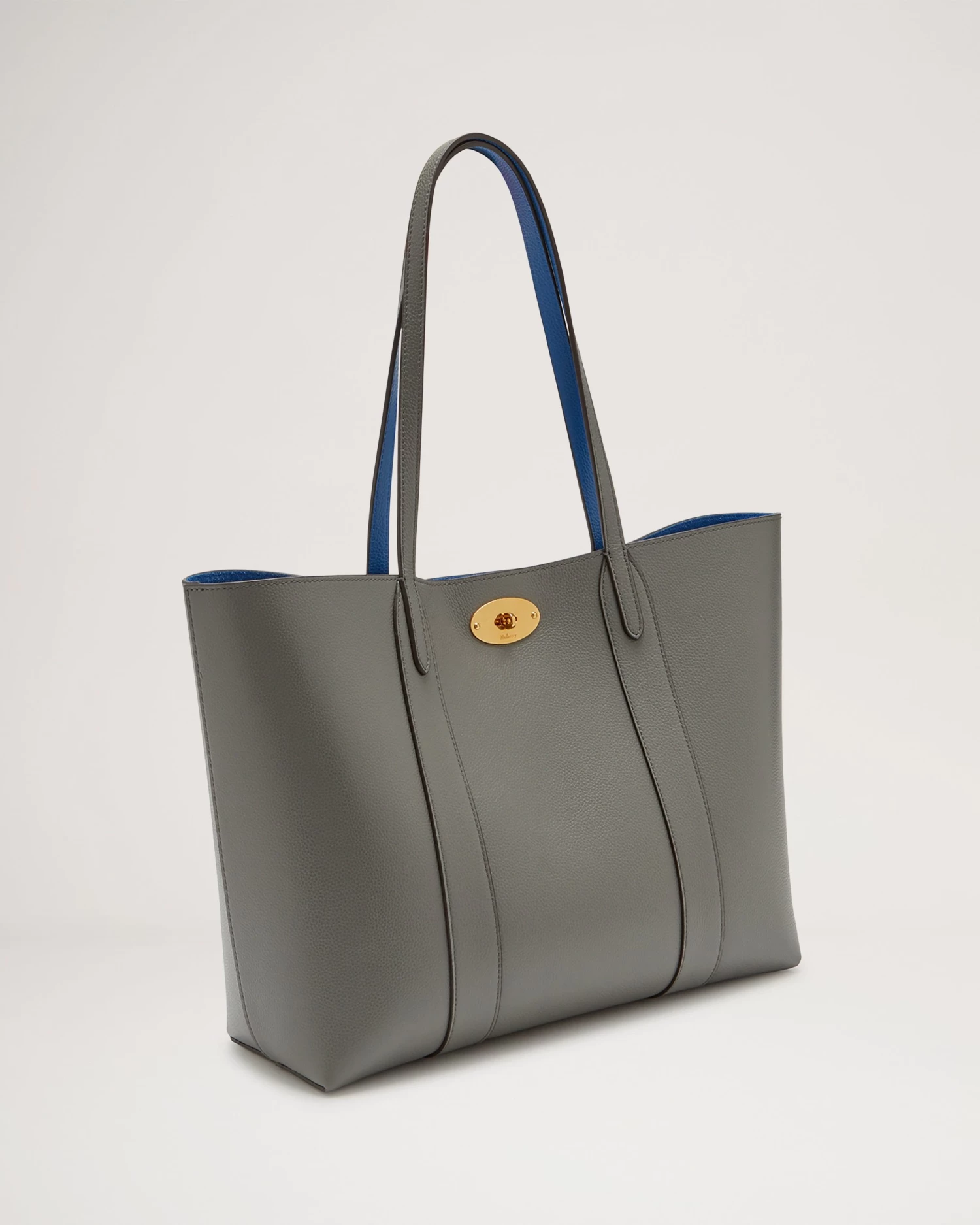 Bayswater Tote Charcoal Leather 5 Bayswater Tote Charcoal Leather - Image 3
