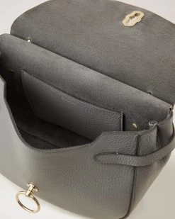 Soft Amberley Satchel Charcoal -Fashion Bag Store G HH6622 736C110 4