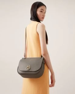 Soft Amberley Satchel Charcoal -Fashion Bag Store G HH6622 736C110 6