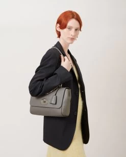 Medium Top Handle Lily Carbon Neutral | Charcoal -Fashion Bag Store G HH6634 736C110 6