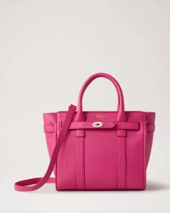 Mini Zipped Bayswater Mulberry Pink