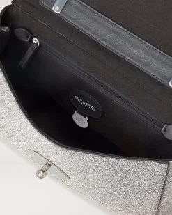 Medium Top Handle Lily Silver -Fashion Bag Store G HH8780 155D130 4