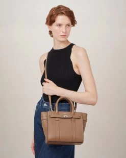 Mini Zipped Bayswater Teak -Fashion Bag Store G HH8874 657F180 6