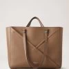 M Zipped Tote Teak -Fashion Bag Store G HH9060 564F180