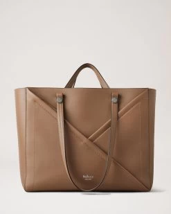 M Zipped Tote Teak