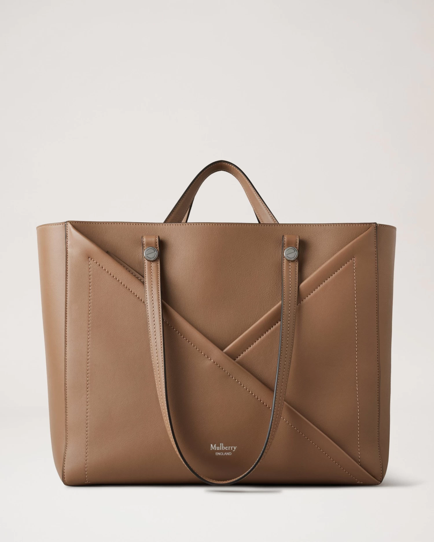 M Zipped Tote Teak 3 M Zipped Tote Teak