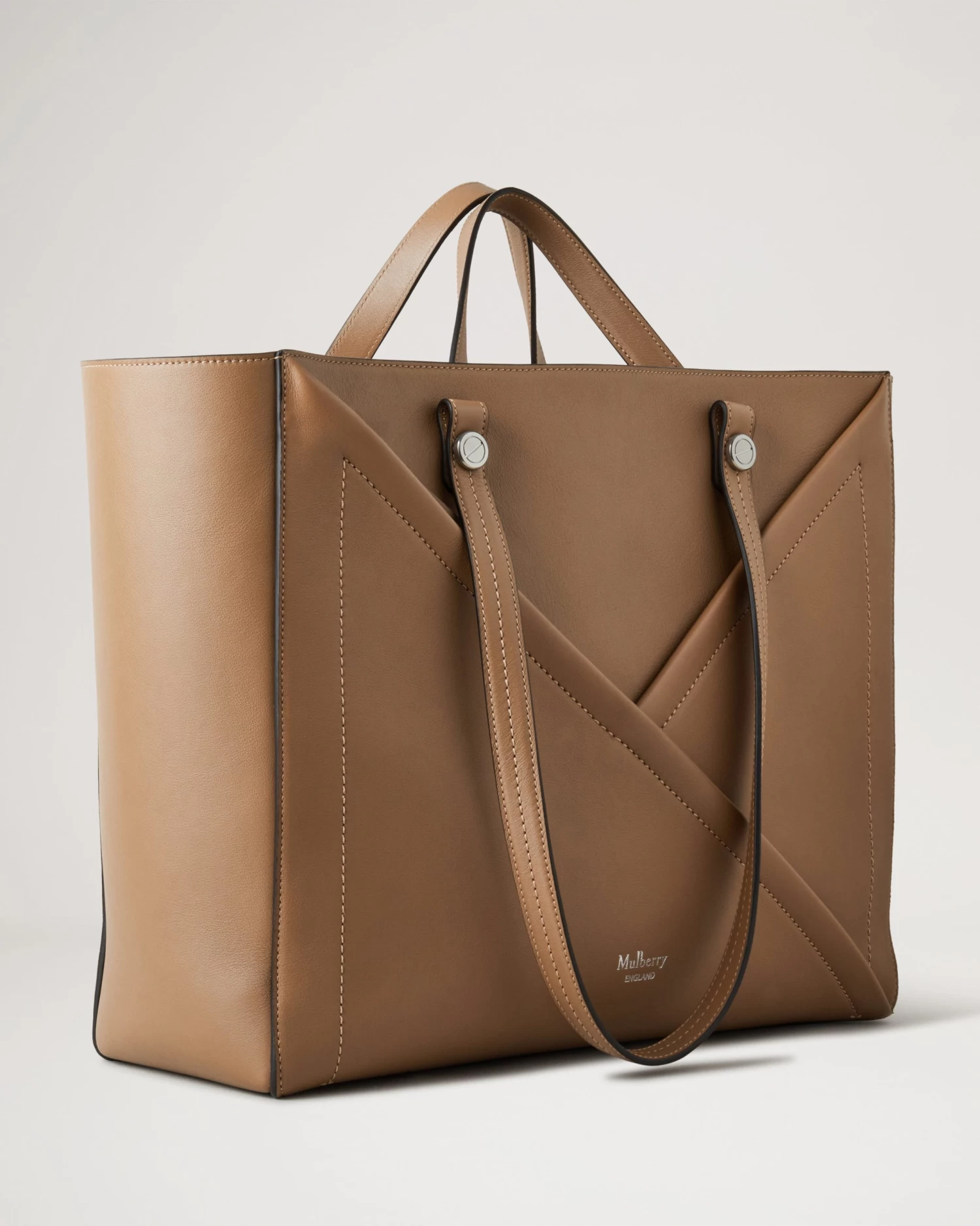 M Zipped Tote Teak 5 M Zipped Tote Teak - Image 3