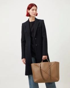 M Zipped Tote Teak 14 M Zipped Tote Teak -Fashion Bag Store G HH9060 564F180 6