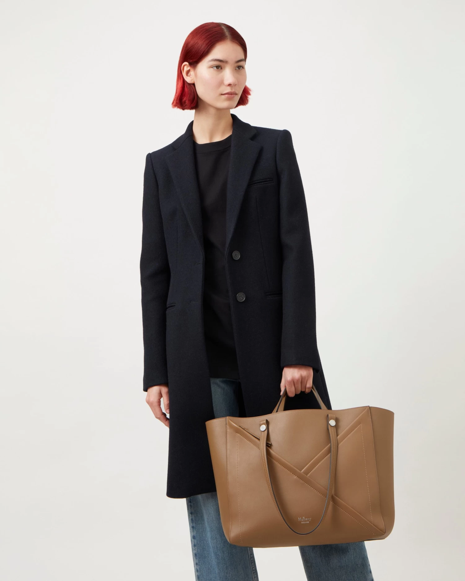 M Zipped Tote Teak 8 M Zipped Tote Teak - Image 6