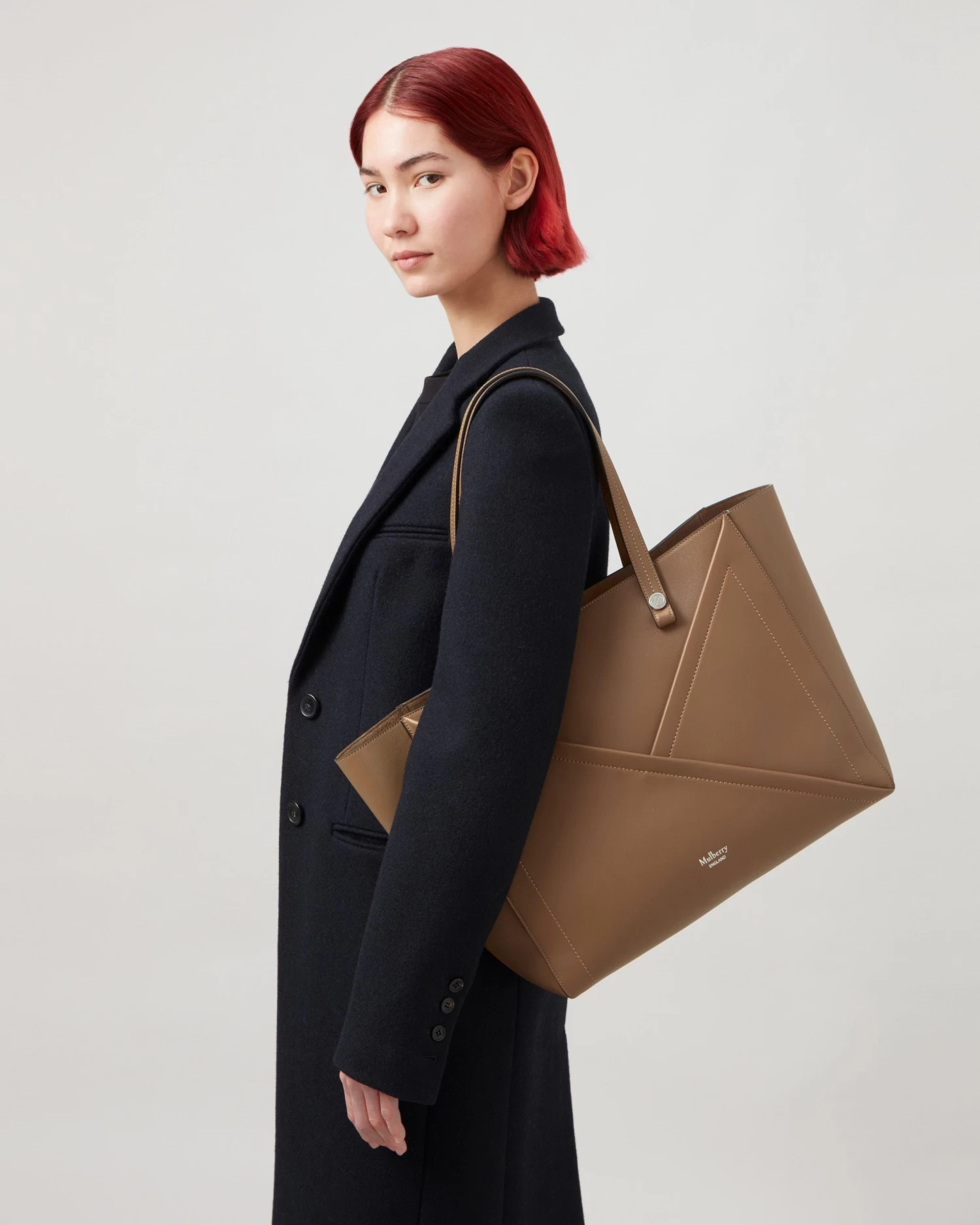 M Zipped Tote Teak 9 M Zipped Tote Teak - Image 7