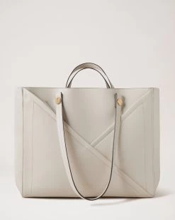 M Zipped Tote Chalk