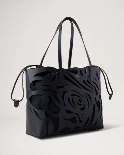 Bayswater Tote Black & Pigment Blue -Fashion Bag Store G HH9065 586Z773 3