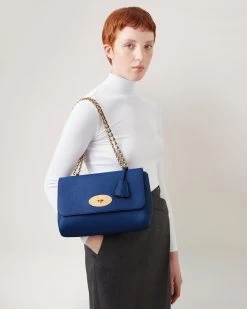 Medium Lily Pigment Blue -Fashion Bag Store G HH9067 736U801 6