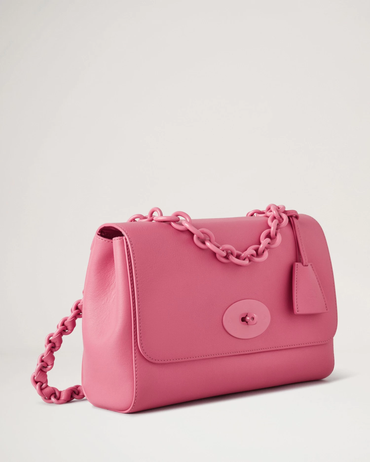 Medium Top Handle Lily Geranium Pink 5 Medium Top Handle Lily Geranium Pink - Image 3