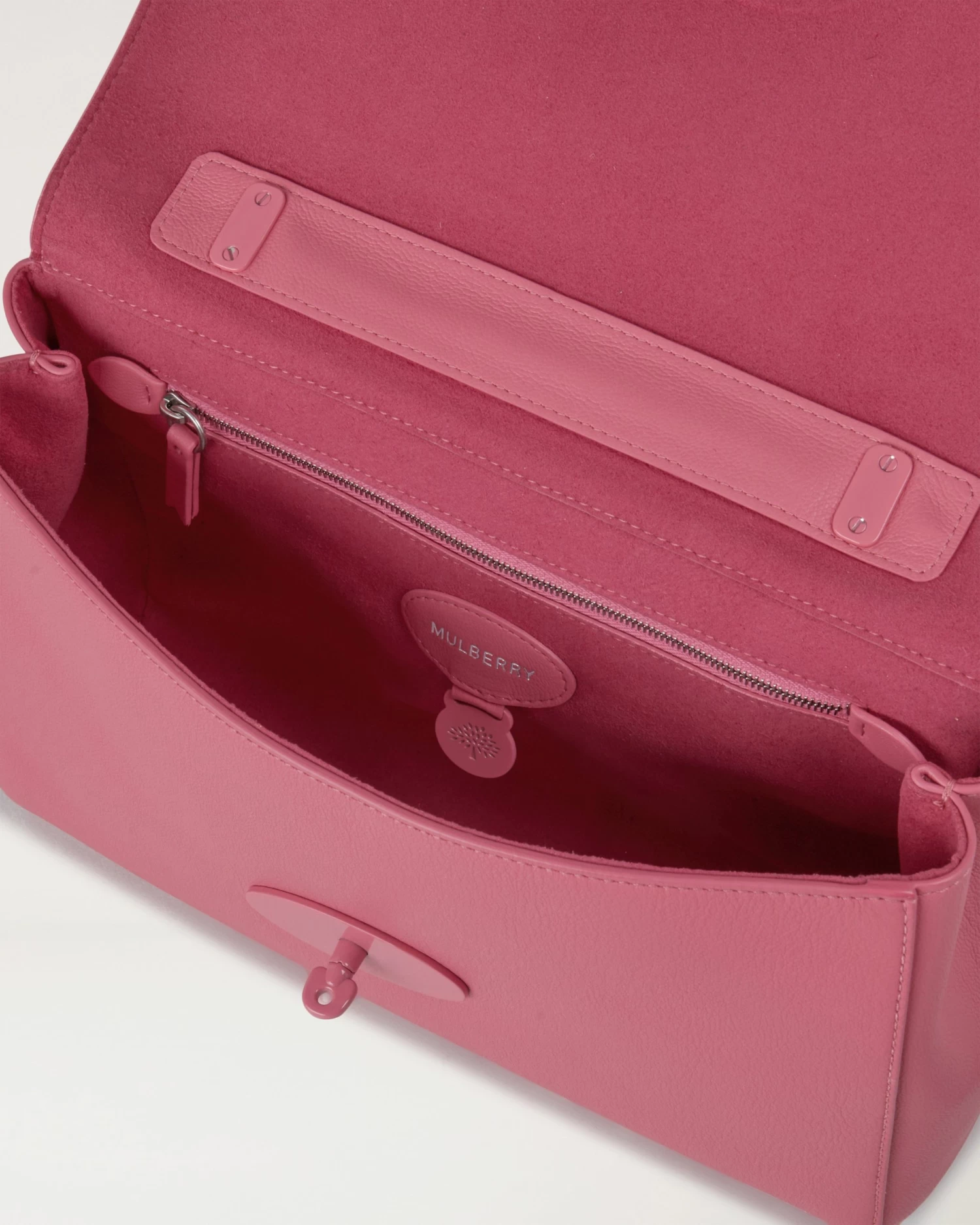 Medium Top Handle Lily Geranium Pink 6 Medium Top Handle Lily Geranium Pink - Image 4