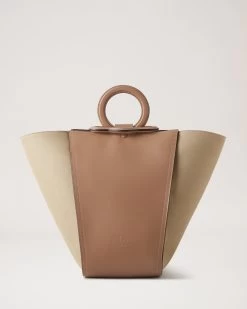 Rider's Top Handle Bag Teak-Sand