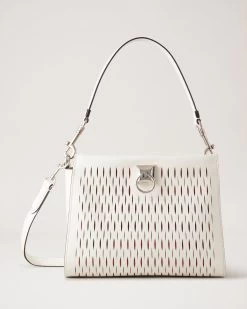 Small Shoulder Iris White-Rust