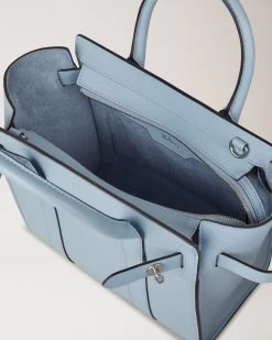 Mini Zipped Bayswater Poplin Blue -Fashion Bag Store G HH9089 587U804 4