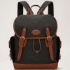 Heritage Backpack Black & Cognac -Fashion Bag Store G HS5094 127A340