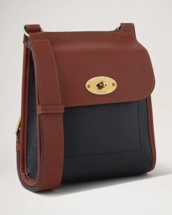 Small Antony Black & Cognac -Fashion Bag Store G HS5189 127A340 3