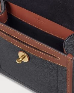 Small Antony Black & Cognac -Fashion Bag Store G HS5189 127A340 4