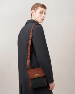 Small Antony Black & Cognac -Fashion Bag Store G HS5189 127A340 6