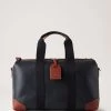 Heritage Day Clipper Black & Cognac -Fashion Bag Store G HS5195 127A340