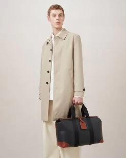 Heritage Day Clipper Black & Cognac -Fashion Bag Store G HS5195 127A340 7