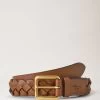 Heritage Braided Belt Tan -Fashion Bag Store G MM6396 657G130