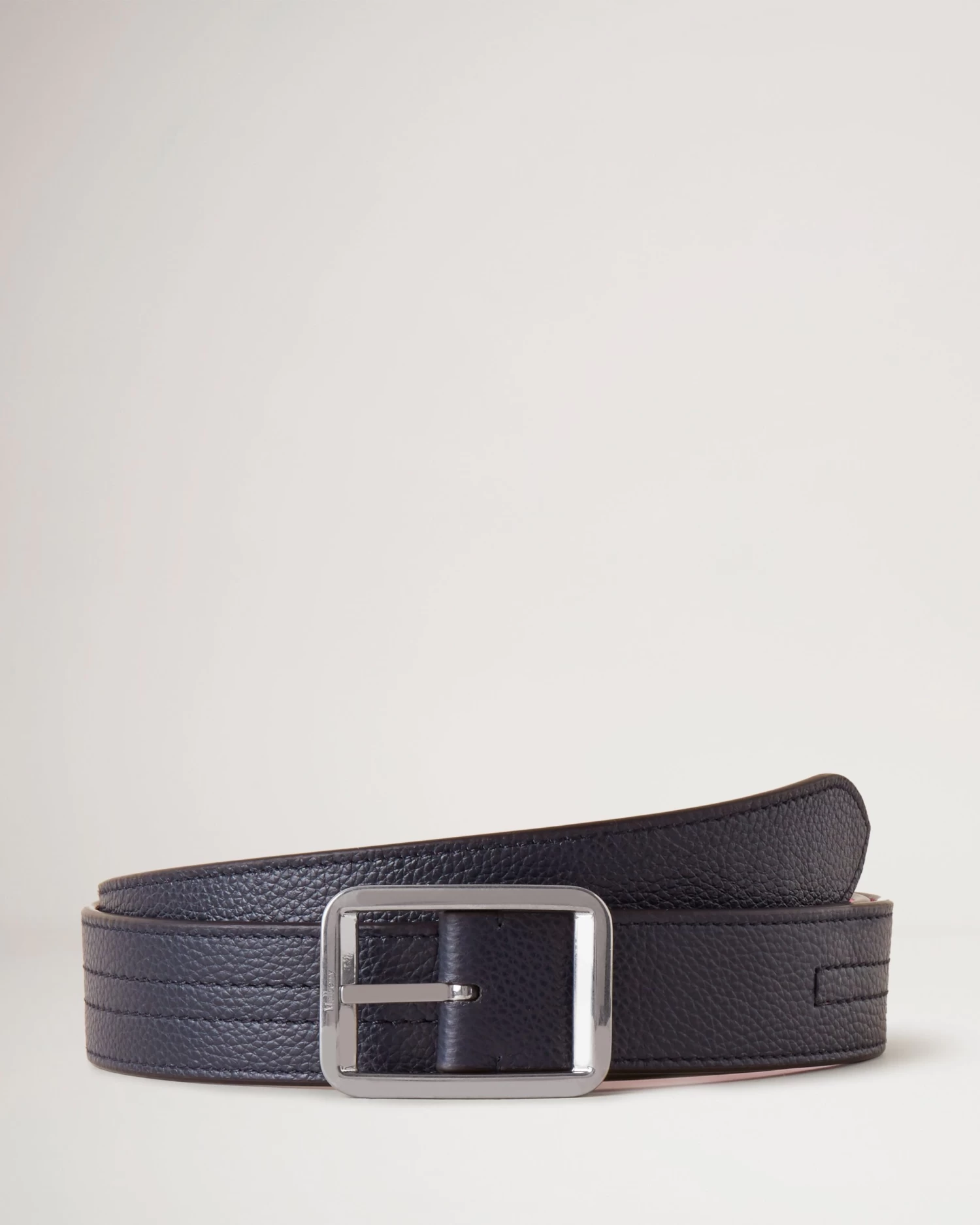 Reversible Belt Midnight & Mulberry Pink 3 Reversible Belt Midnight & Mulberry Pink