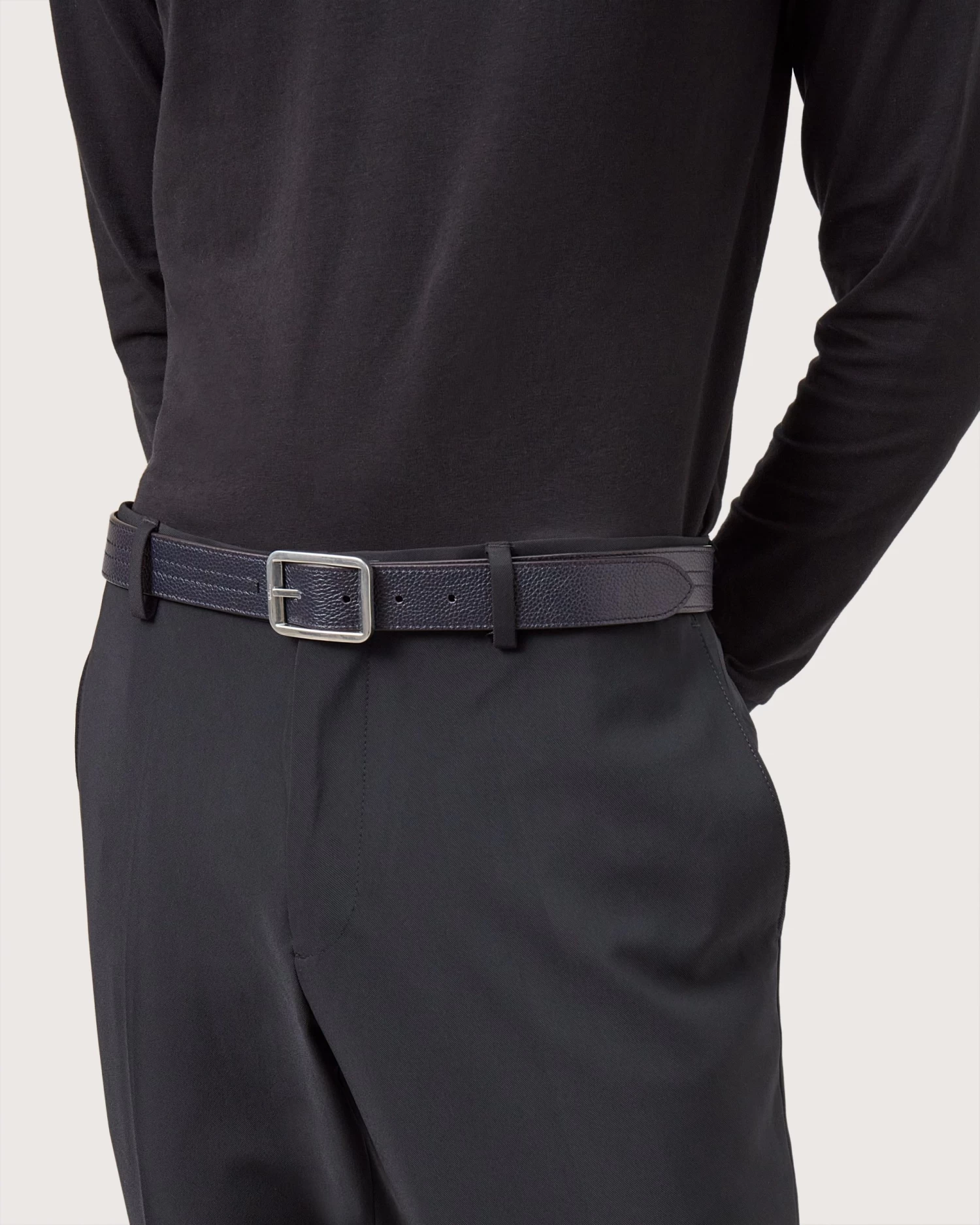 Reversible Belt Midnight & Mulberry Pink 5 Reversible Belt Midnight & Mulberry Pink - Image 3