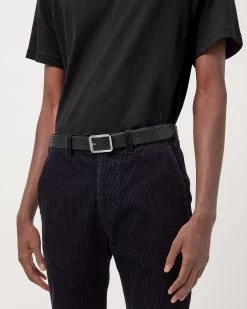 Reversible Belt Black -Fashion Bag Store G MM6406 000A100 3