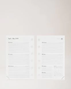 2024 Pocket Book Diary White -Fashion Bag Store G NZ7328 024W100 3