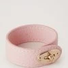 Bayswater Leather Bracelet Icy Pink