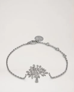 Mulberry Tree Bracelet Silver