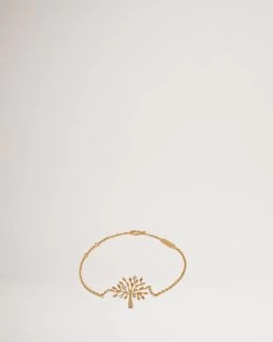 Mulberry Tree Bracelet Brass