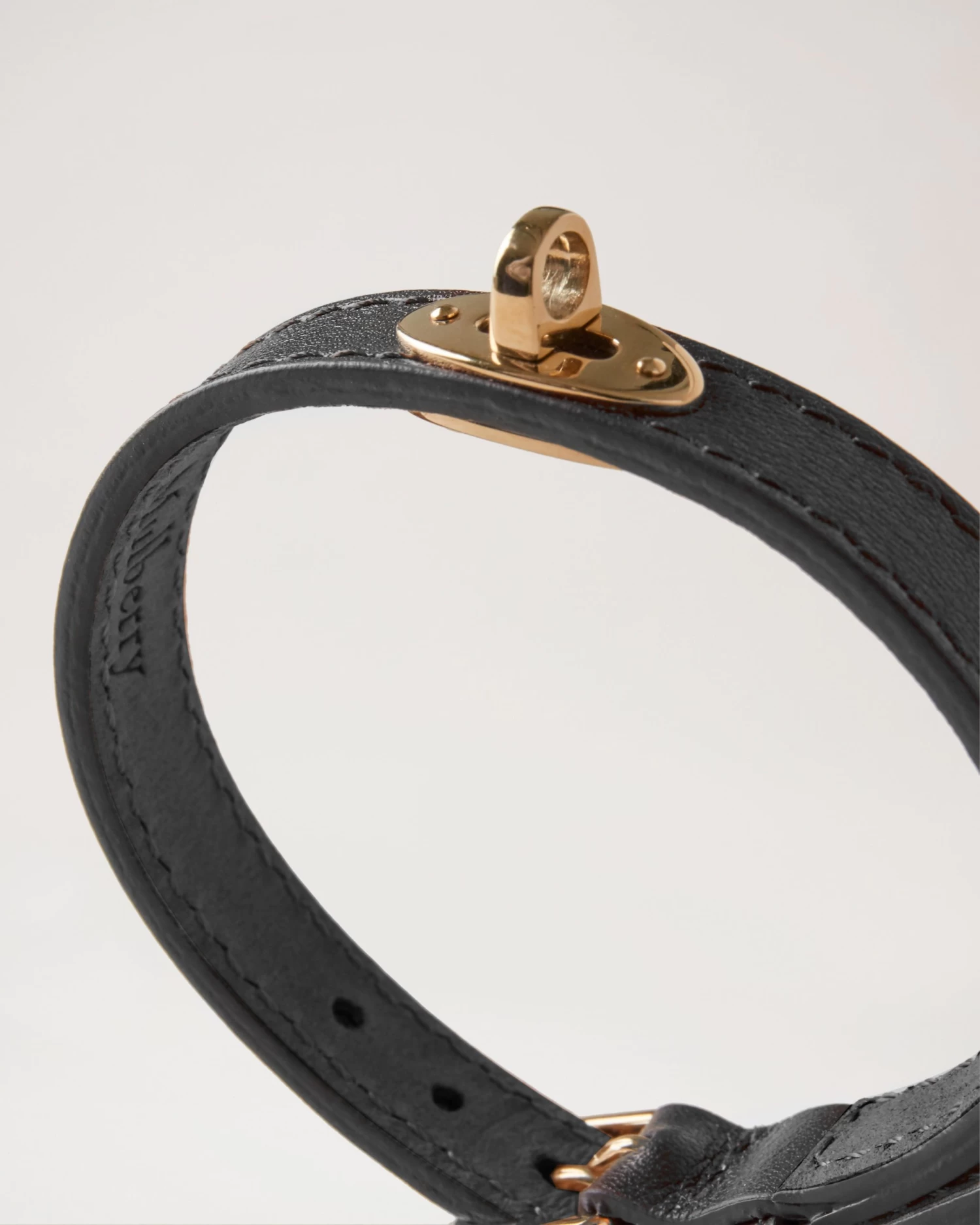 Bayswater Thin Bracelet Black 4 Bayswater Thin Bracelet Black - Image 2