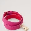 Double Leather Bracelet Mulberry Pink -Fashion Bag Store G QB2369 205J982