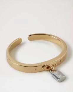 Padlock Metal Bracelet Gold