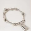 Padlock Bracelet Silver