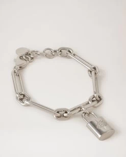 Padlock Bracelet Silver