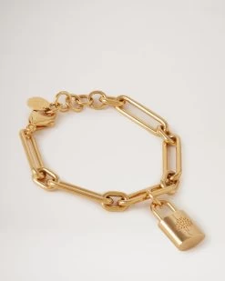 Padlock Bracelet Gold