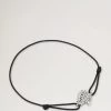 Mulberry Tree Cord Bracelet Black -Fashion Bag Store G QB2392 000A100