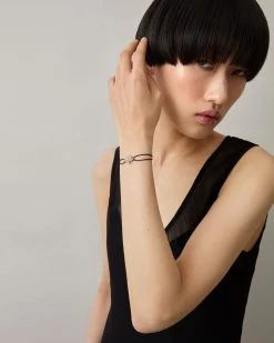 Mulberry Tree Cord Bracelet Black -Fashion Bag Store G QB2392 000A100 3