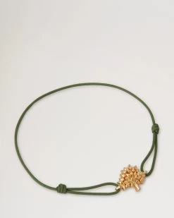 Mulberry Tree Cord Bracelet Mulberry Green