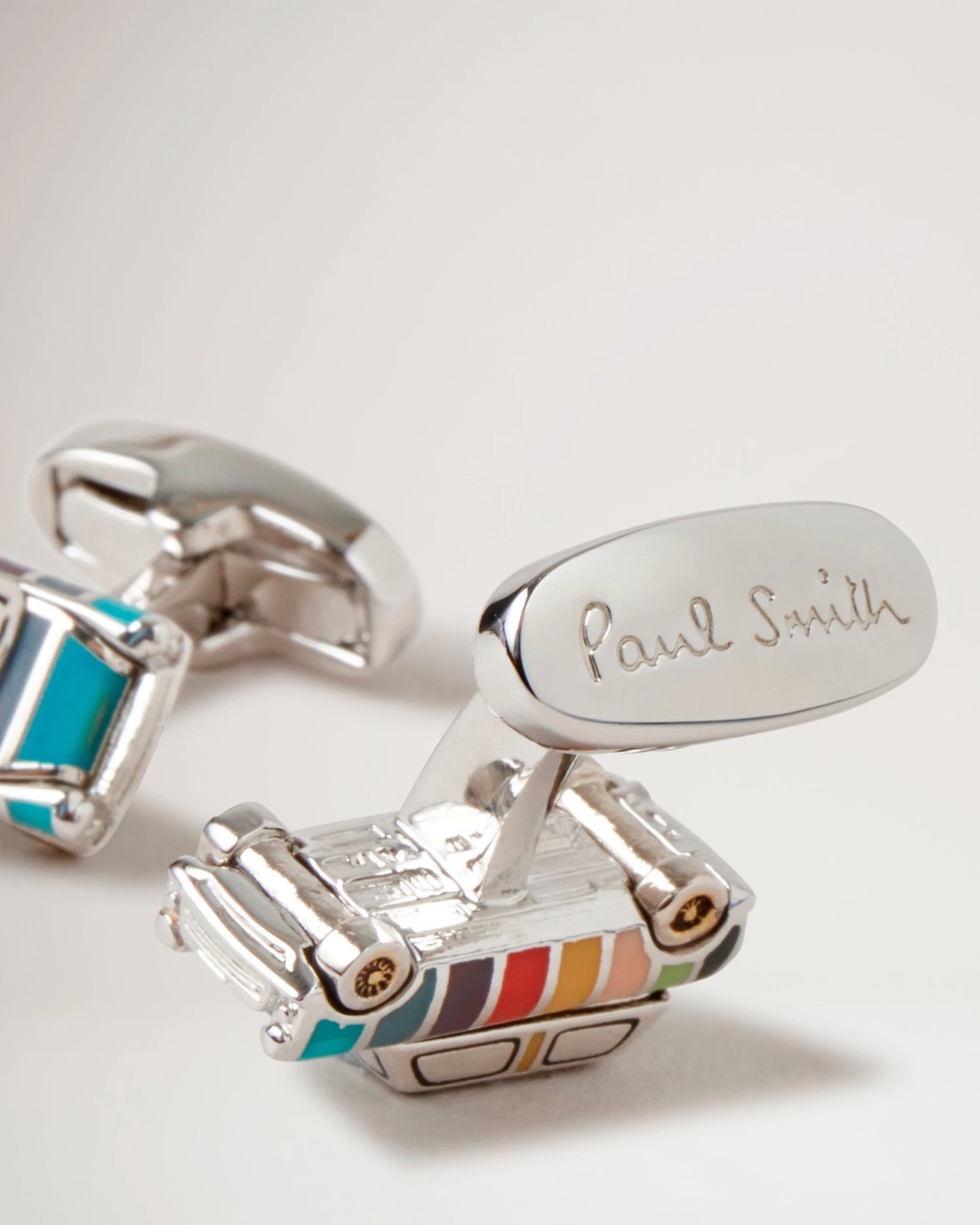 Paul Smith Men's Cufflinks Multicolour Car 4 Paul Smith Men's Cufflinks Multicolour Car - Image 2
